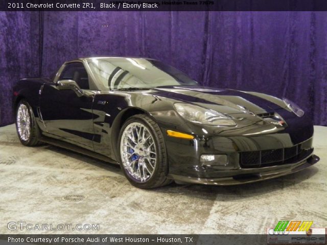 2011 Chevrolet Corvette ZR1 in Black