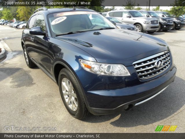 2008 Infiniti FX 35 AWD in Sapphire Metallic