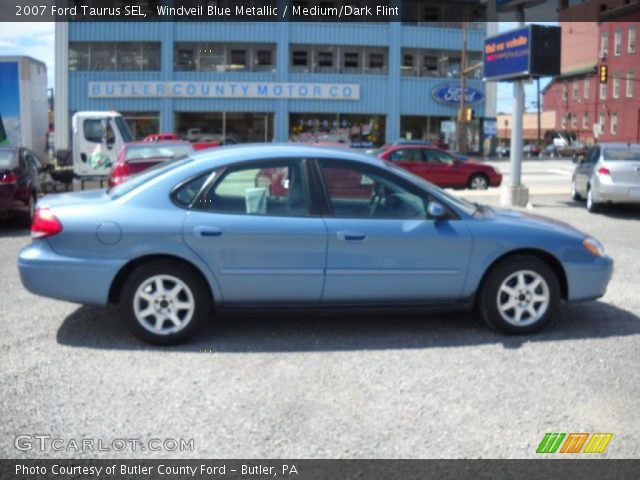 2007 Ford Taurus SEL in Windveil Blue Metallic
