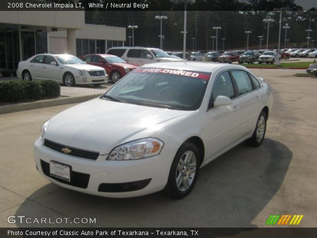 2008 Chevrolet Impala LT in White
