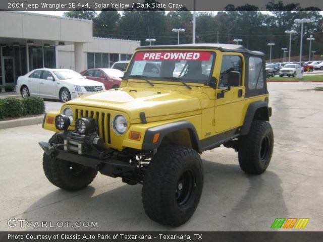 2004 Jeep Wrangler SE 4x4 in Solar Yellow