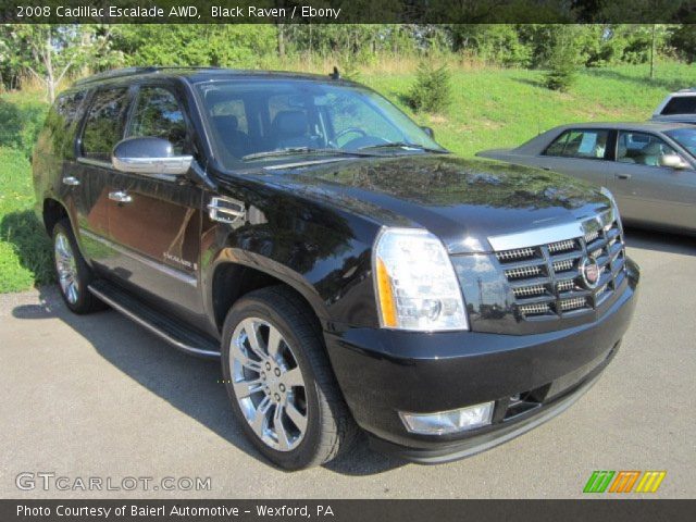 2008 Cadillac Escalade AWD in Black Raven