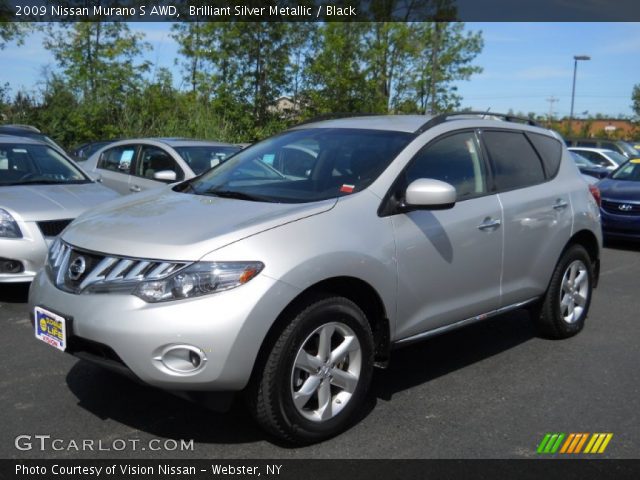 2009 Nissan Murano S AWD in Brilliant Silver Metallic