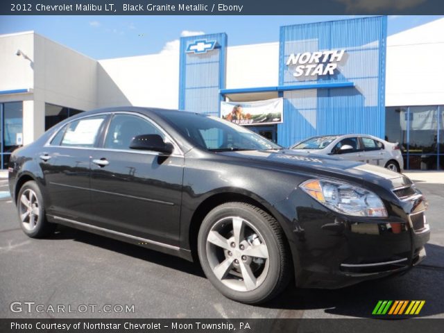 2012 Chevrolet Malibu LT in Black Granite Metallic