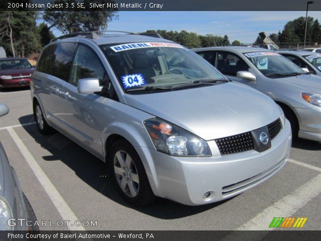 2004 Nissan Quest 3.5 SE in Silver Mist Metallic