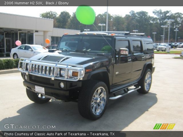 2006 Hummer H2 SUV in Black