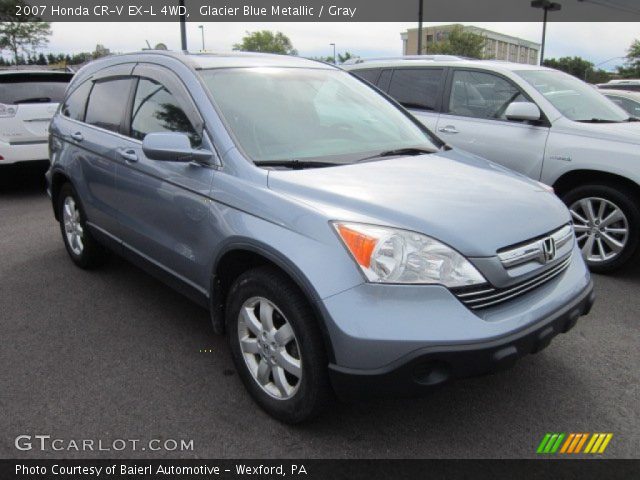 2007 Honda crv glacier blue #6