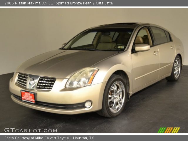 2006 Nissan Maxima 3.5 SE in Spirited Bronze Pearl