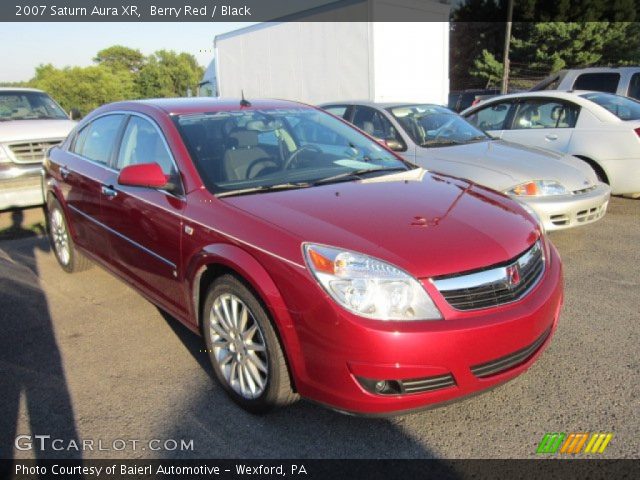 2007 Saturn Aura XR in Berry Red