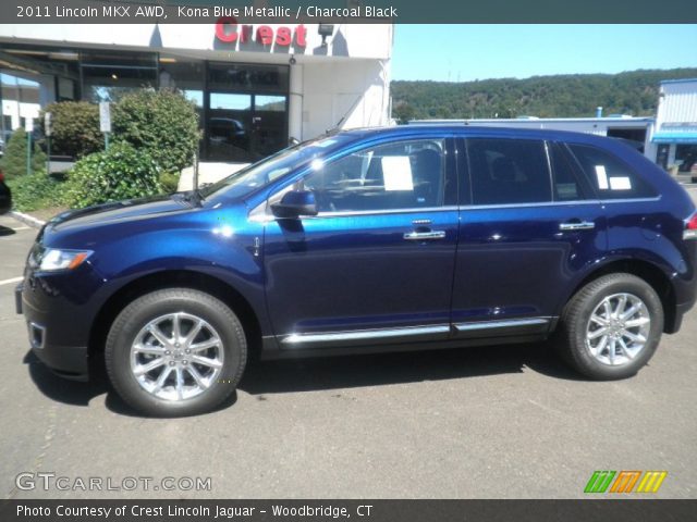 2011 Lincoln MKX AWD in Kona Blue Metallic