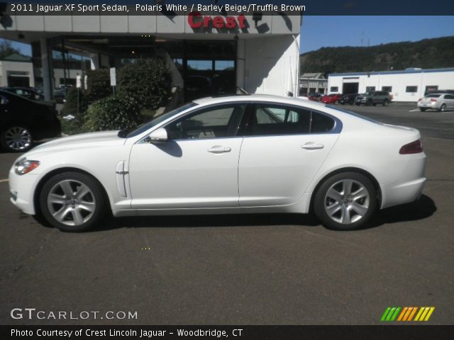2011 Jaguar XF Sport Sedan in Polaris White