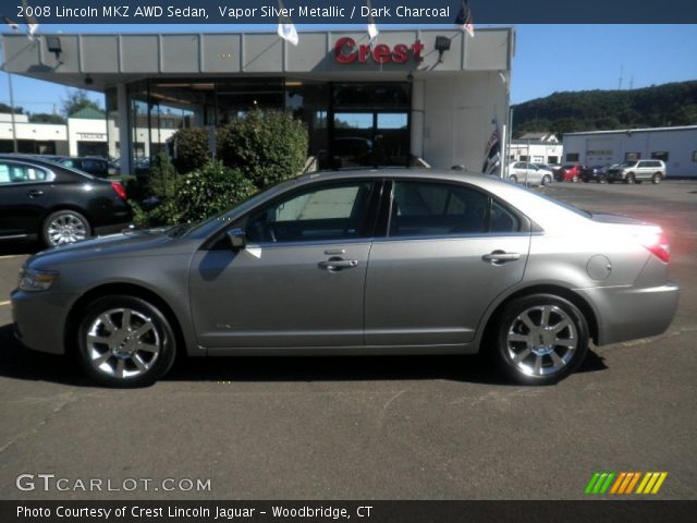 2008 Lincoln MKZ AWD Sedan in Vapor Silver Metallic