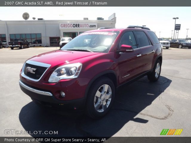2007 GMC Acadia SLT AWD in Red Jewel Tintcoat
