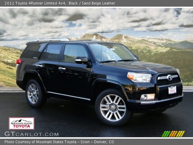2011 Toyota 4Runner Limited 4x4 in Black