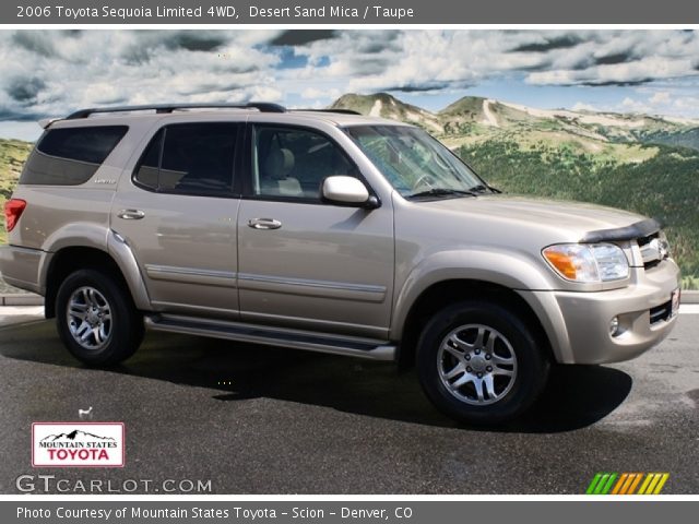 2006 Toyota Sequoia Limited 4WD in Desert Sand Mica