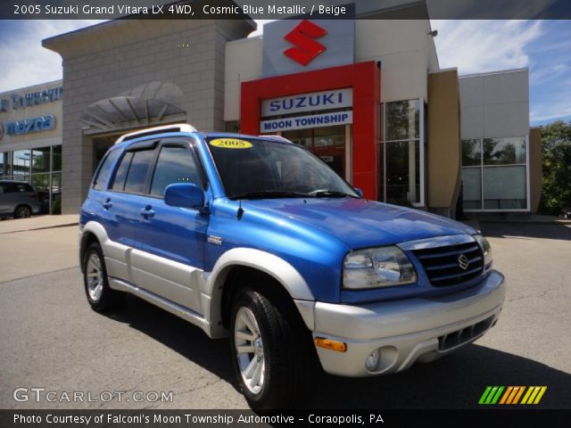 2005 Suzuki Grand Vitara LX 4WD in Cosmic Blue Metallic