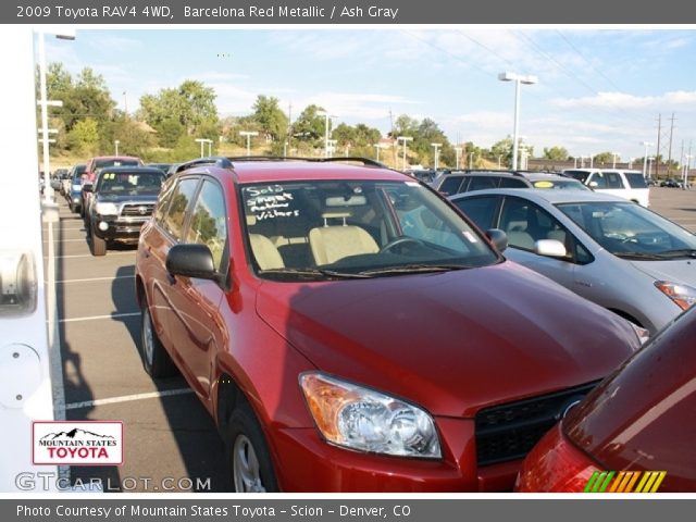 2009 Toyota RAV4 4WD in Barcelona Red Metallic