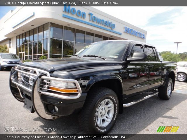 2004 Dodge Dakota Sport Quad Cab 4x4 in Black