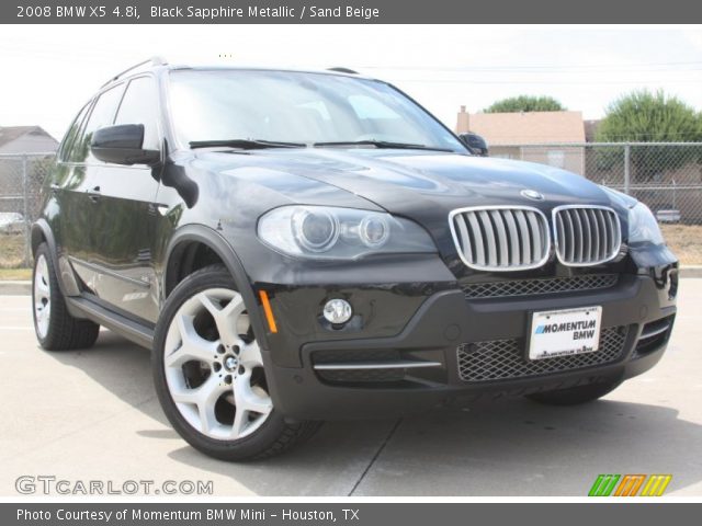 2008 BMW X5 4.8i in Black Sapphire Metallic