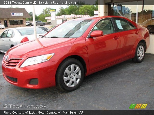 2011 Toyota Camry LE in Barcelona Red Metallic