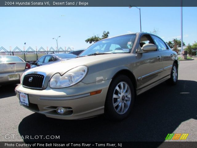 2004 Hyundai Sonata V6 in Desert Sand