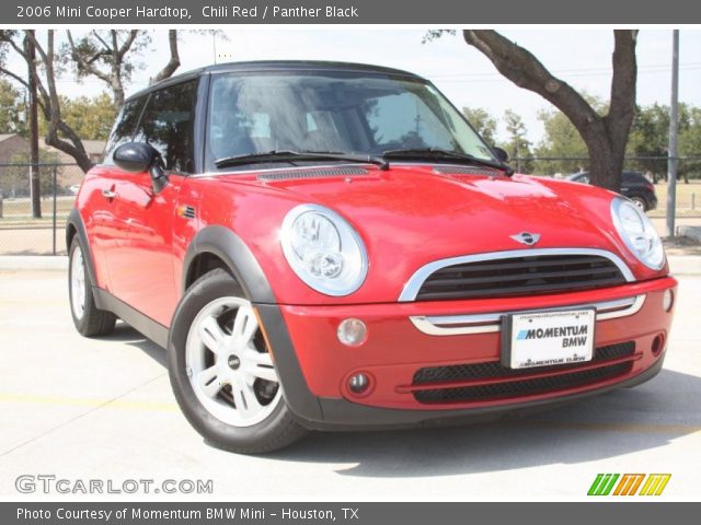 2006 Mini Cooper Hardtop in Chili Red