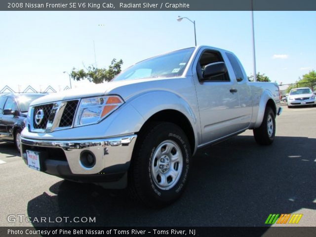 2008 Nissan Frontier SE V6 King Cab in Radiant Silver