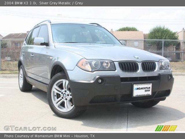 2004 BMW X3 3.0i in Silver Grey Metallic