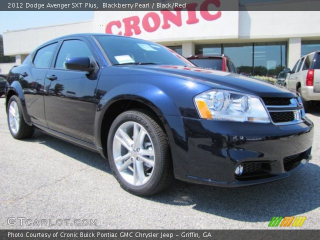 2012 Dodge Avenger SXT Plus in Blackberry Pearl