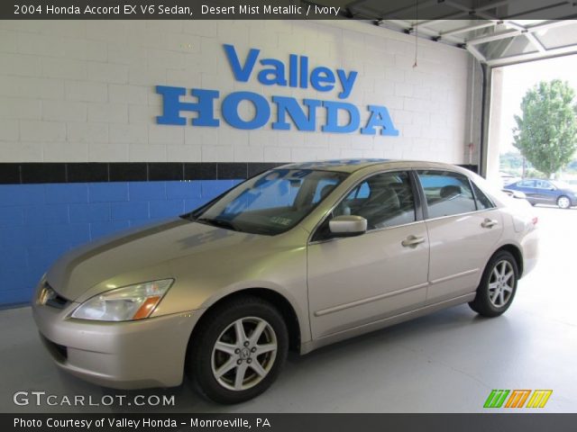 2004 Honda Accord EX V6 Sedan in Desert Mist Metallic