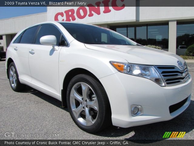 2009 Toyota Venza V6 in Blizzard Pearl