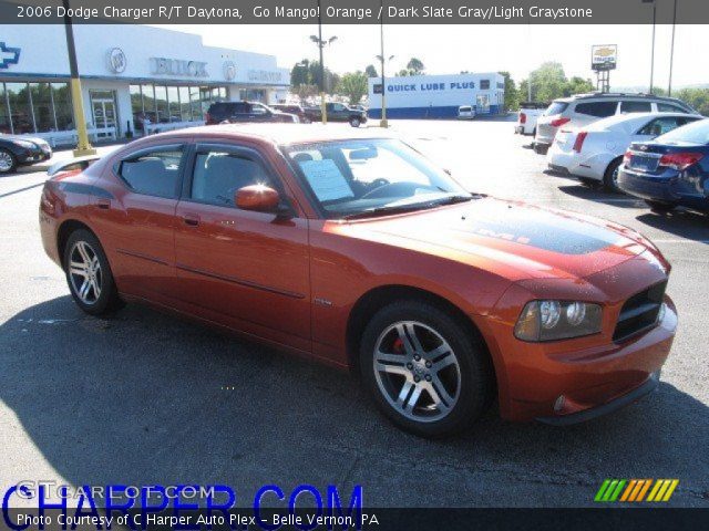 2006 Dodge Charger R/T Daytona in Go Mango! Orange