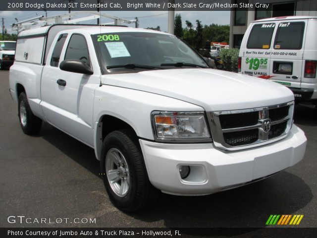 2008 Dodge Dakota SLT Extended Cab in Bright White