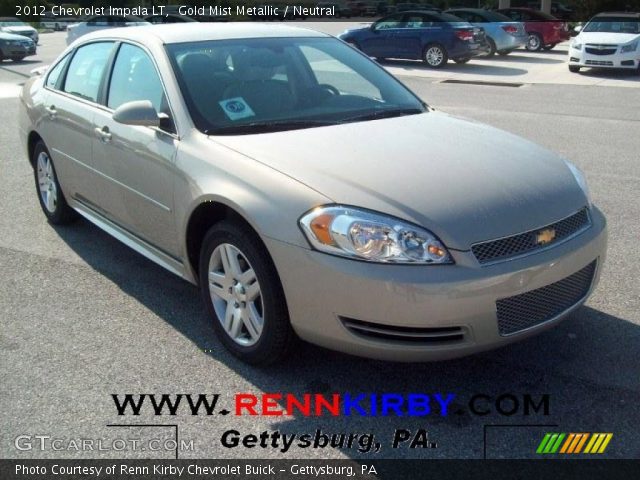 2012 Chevrolet Impala LT in Gold Mist Metallic