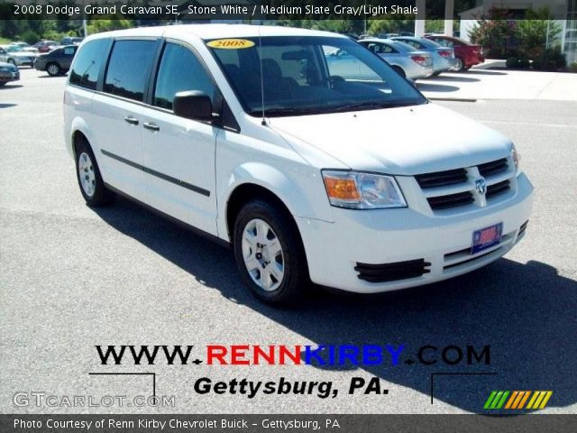2008 Dodge Grand Caravan SE in Stone White