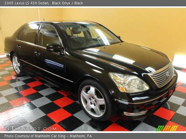 2005 Lexus LS 430 Sedan in Black Onyx