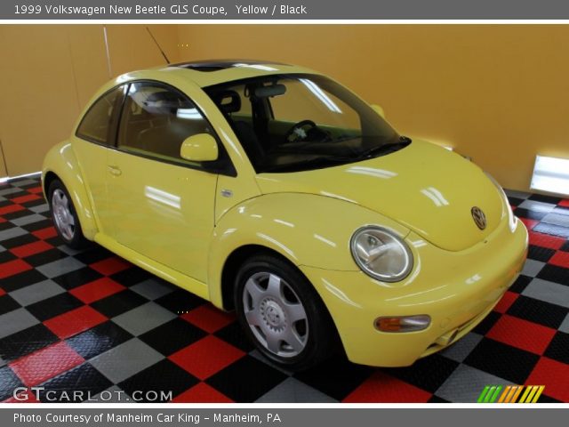 1999 Volkswagen New Beetle GLS Coupe in Yellow