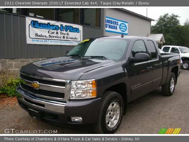 2011 Chevrolet Silverado 1500 LT Extended Cab 4x4 in Taupe Gray Metallic