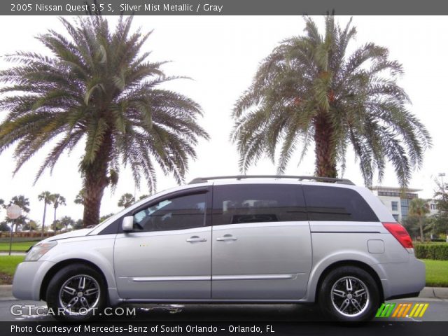 2005 Nissan Quest 3.5 S in Silver Mist Metallic