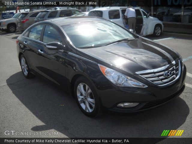 2011 Hyundai Sonata Limited in Midnight Black