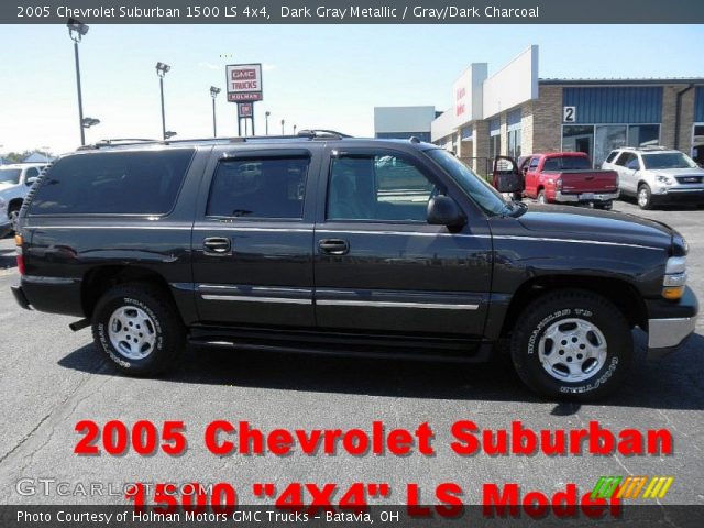 2005 Chevrolet Suburban 1500 LS 4x4 in Dark Gray Metallic