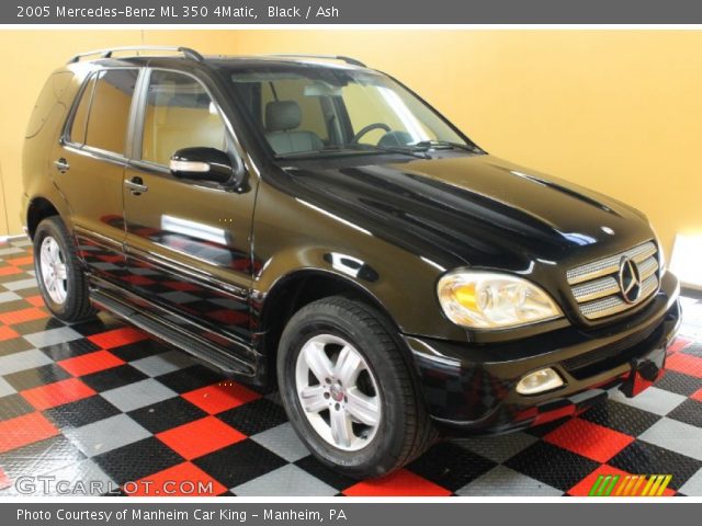2005 Mercedes-Benz ML 350 4Matic in Black