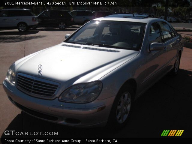2001 Mercedes-Benz S 430 Sedan in Brilliant Silver Metallic