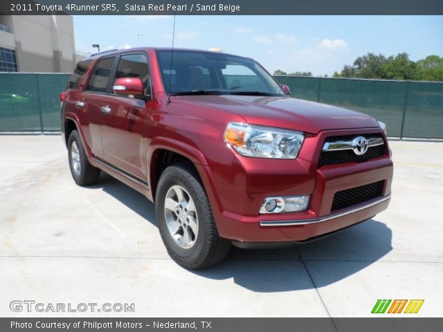 2011 Toyota 4Runner SR5 in Salsa Red Pearl