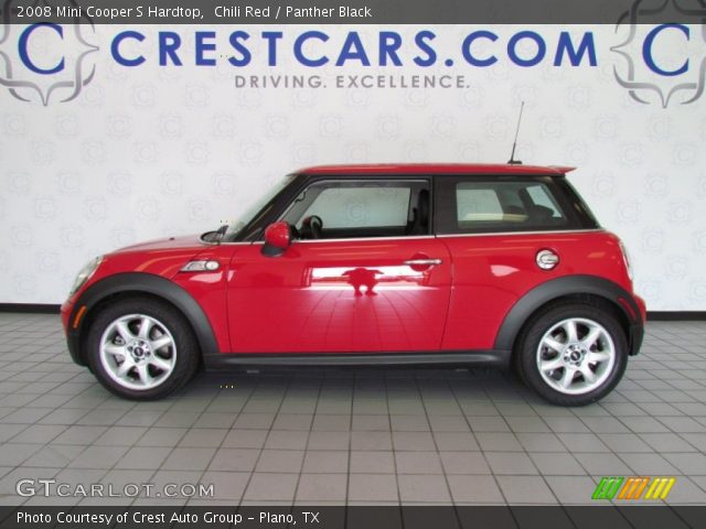2008 Mini Cooper S Hardtop in Chili Red