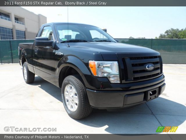 2011 Ford F150 STX Regular Cab in Ebony Black