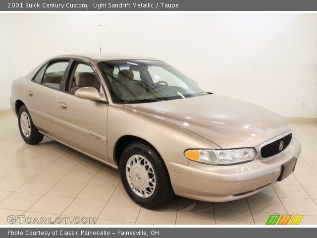 2001 Buick Century Custom in Light Sandrift Metallic