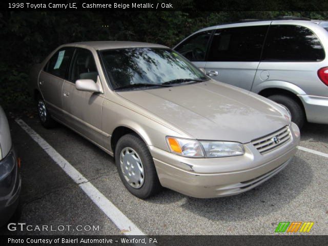 1998 Toyota Camry LE in Cashmere Beige Metallic