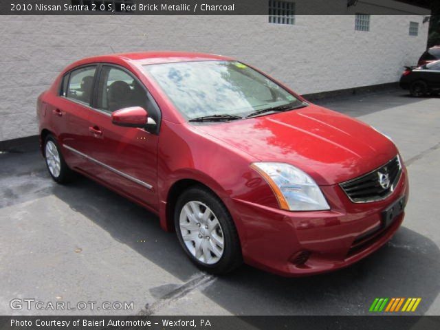 2010 Nissan Sentra 2.0 S in Red Brick Metallic