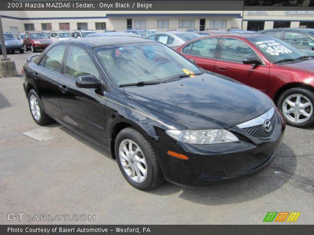 2003 Mazda MAZDA6 i Sedan in Onyx Black